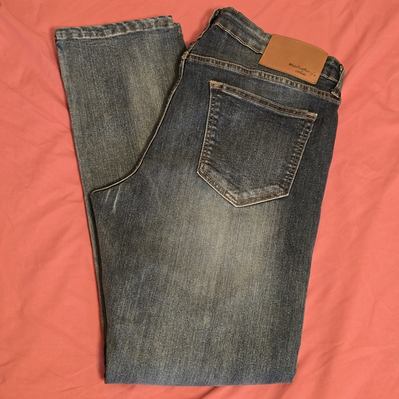 Weatherproof Men's Dark Blue Vintage Straight Jeans - Picture 2 of 6